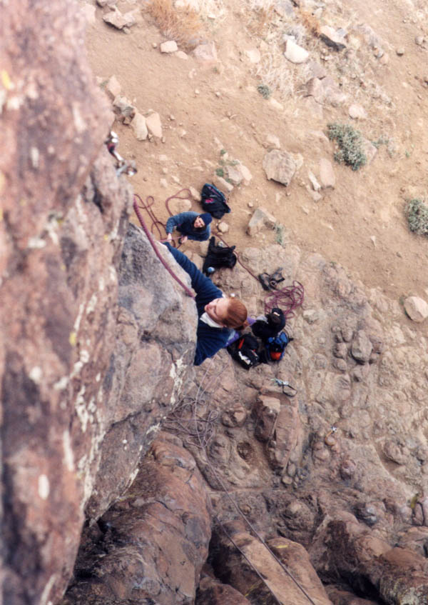 Amy Climbing