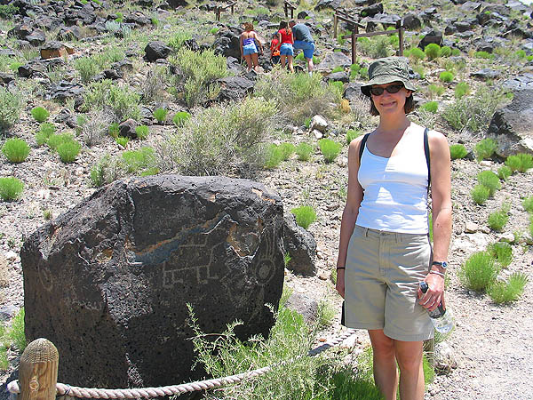 ABQ 2004: Petroglyph and Jane