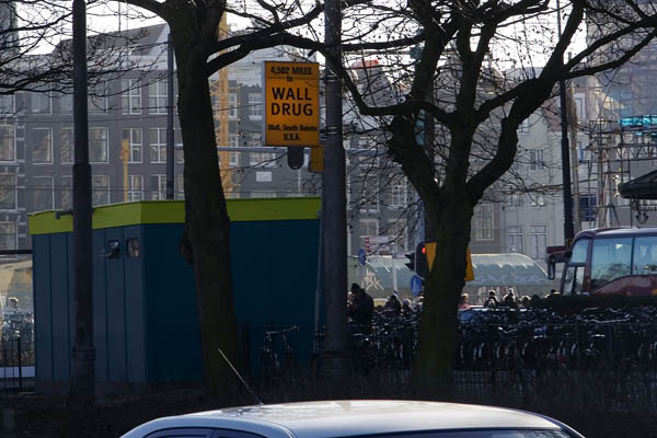 Amsterdam 2006: Wall Drug Sign