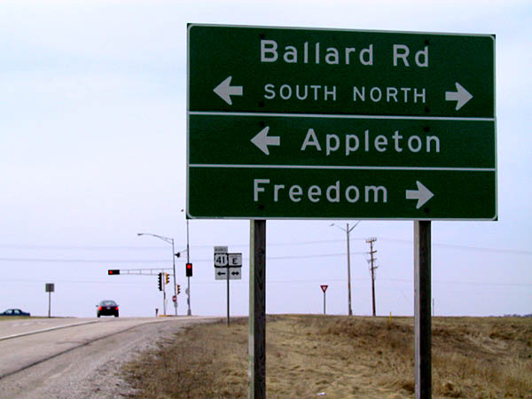 Appleton: Sign to Freedom