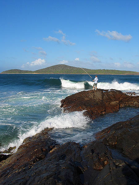 Australia 2004: Fingal Bay Fishing