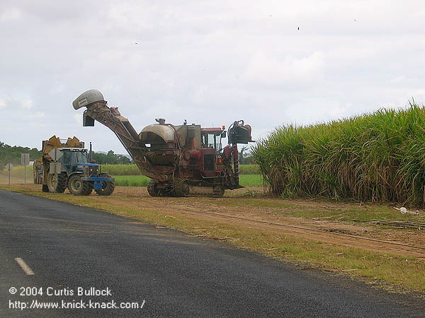 sugarcane harvester