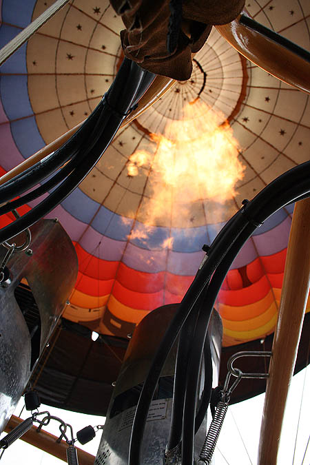 Ballooning 2005: Firing the Burners