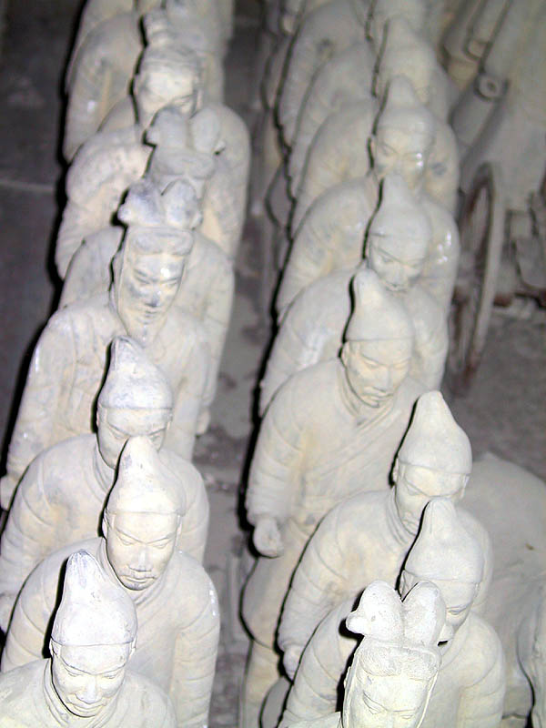 Beijing 2001: Clay Small Soldiers