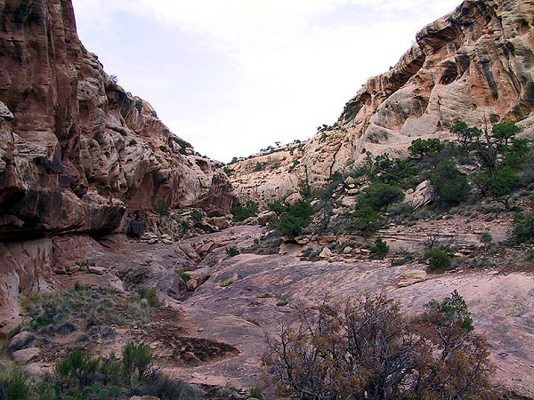 Canyoneering 2002: 10: View from Camp One
