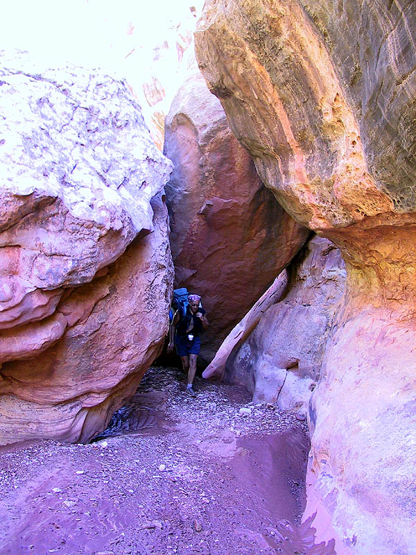 Canyoneering 2002: 29: Abba and Boulders