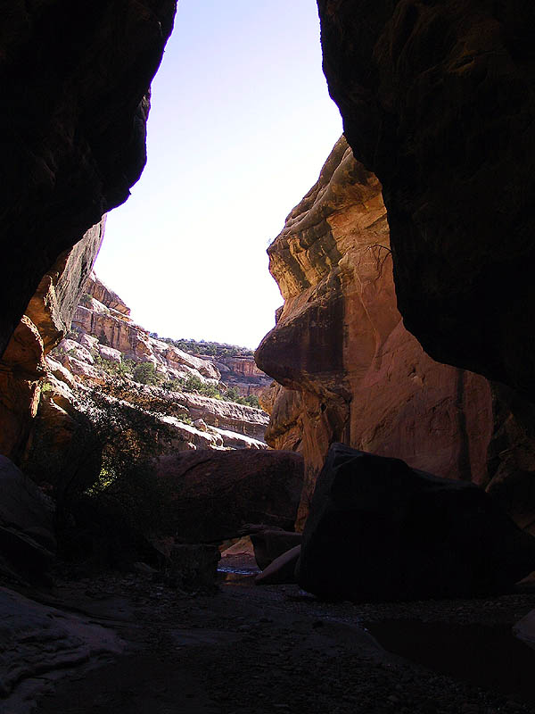 Canyoneering 2002: 33: Down Gravel Canyon