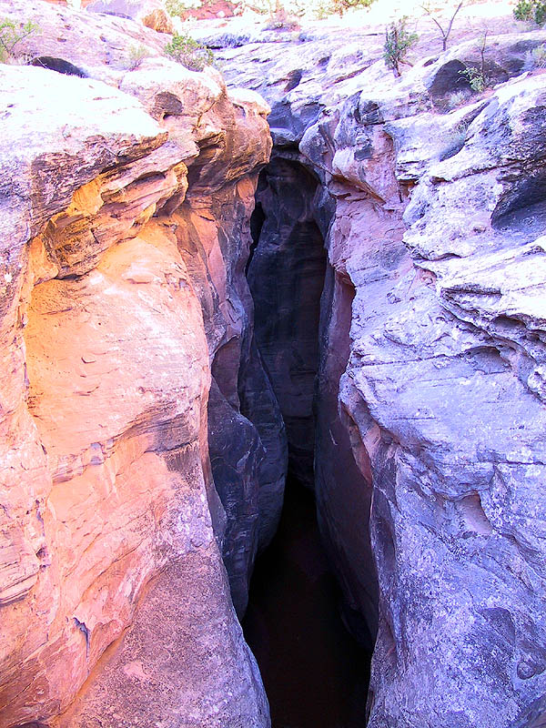 Canyoneering 2002: 56: First Rappel Narrows