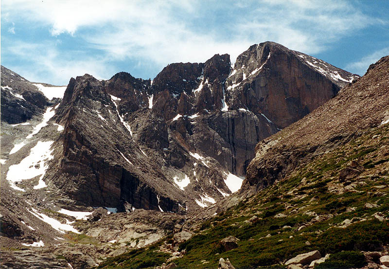 Chasm Lake 2000: Up the Valley