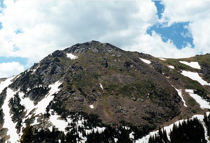 Devil's Thumb 2000: Mountain Behind Devils Thumb Lake