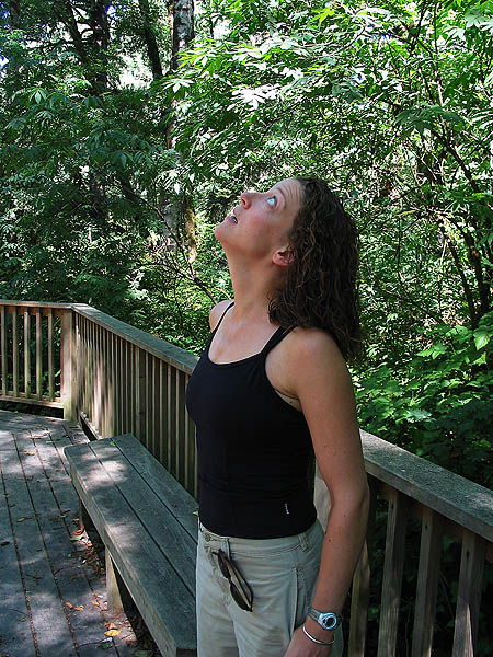 Ecola State Park 2004: Jane In Awe