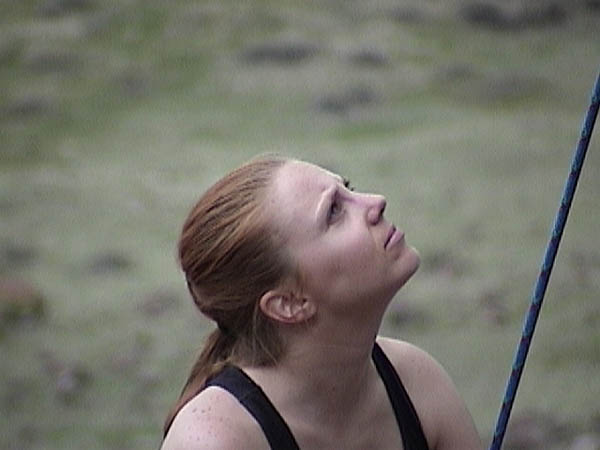 Golden Cliffs April 2001: Amy