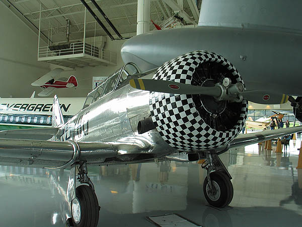 Spruce Goose 2005: Checkered Engine Cowl