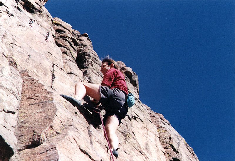 Greg Climbing Again