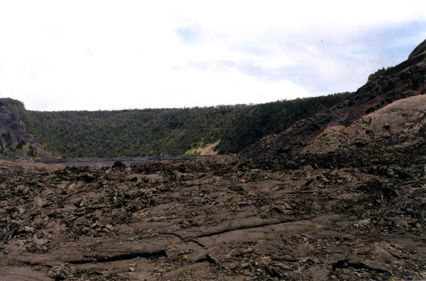 Hawaii: Kilauea Crater Landscape
