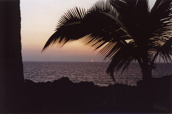 Hawaii: Kona Sunset Again