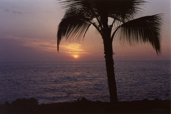 Hawaii: Another Kona Sunset