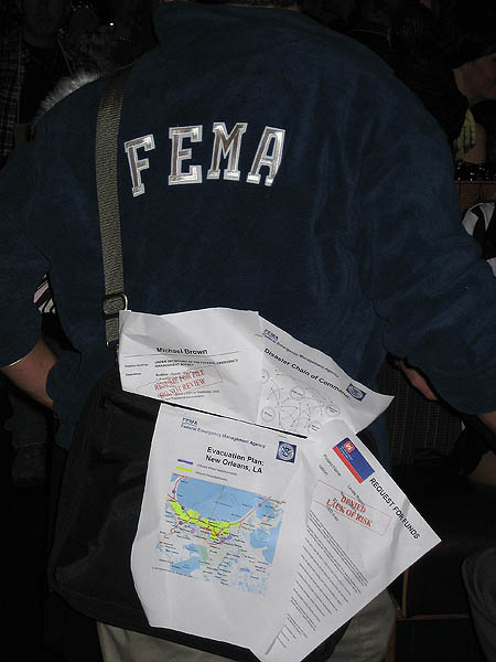 Halloween 2005: FEMA Worker