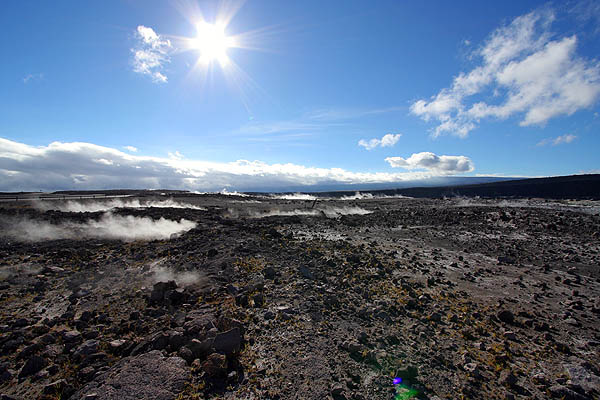 Hawaii 2006: Volcano: Steaming Landscape