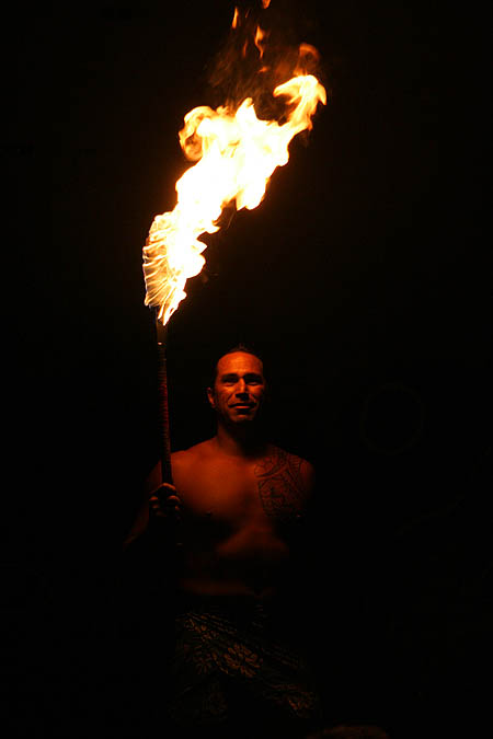 Hawaii 2006: Luau Fire Dancer