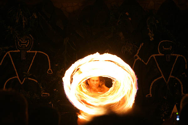 Hawaii 2006: Luau Fire Dancer 3