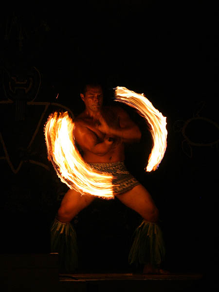 Hawaii 2006: Luau Fire Dancer 4