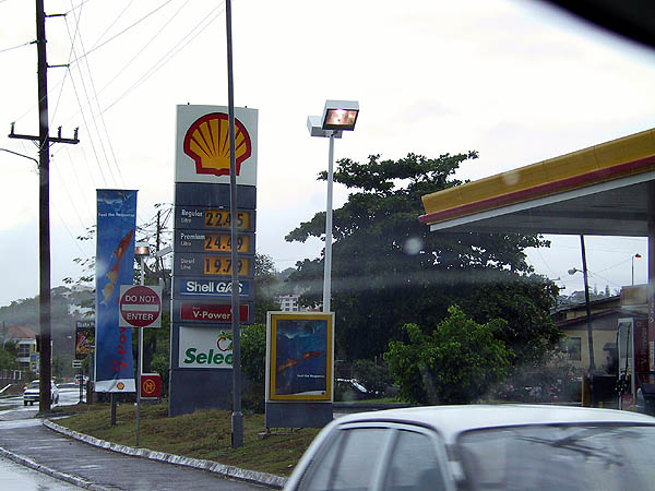 Jamaica 2002: Gas Prices