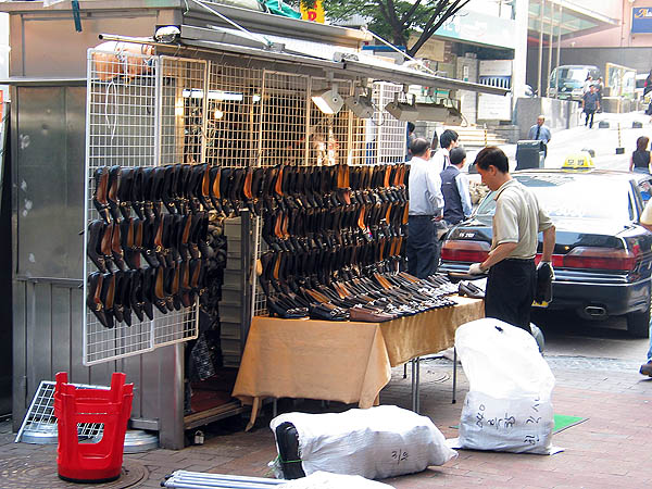 Korea 2003: Shoe Stall