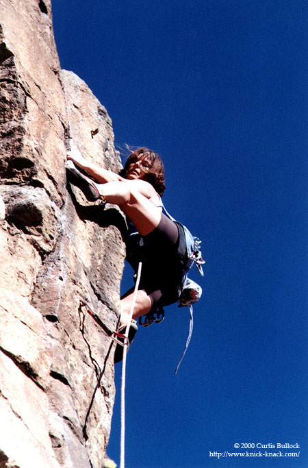 Mandy Climbing