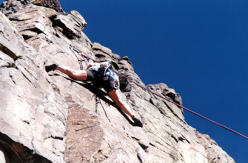 Mandy Climbing Again