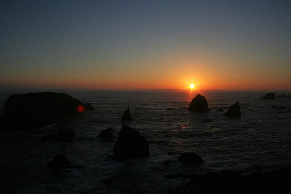 Mendocino 2006: California Coast Sunset