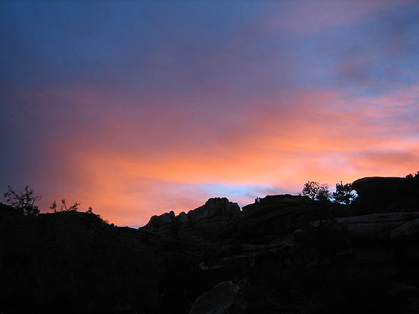 Moab 2005: Needles District: Sunset 03