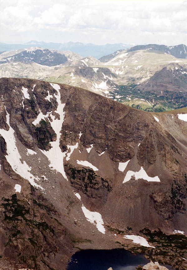 Mount Audubon 2001: View Down the North Valley