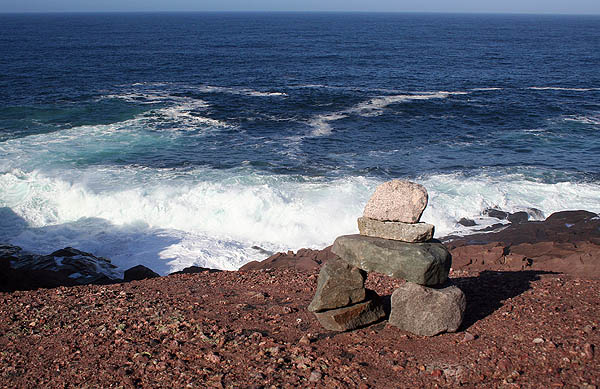 Newfoundland 2005: Cape Spear Rocks and Tide