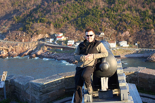 Newfoundland 2005: Queens Battery Cannon and Curtis