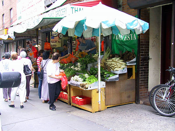 NYC 2002: Produce Stand
