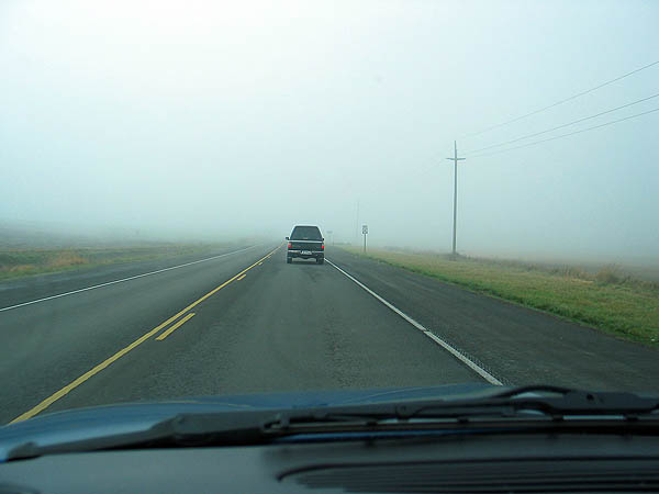 Oregon Coast 2005: Road Fog