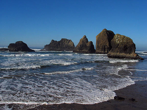Oregon Coast 2005: Coastal Rocks 09