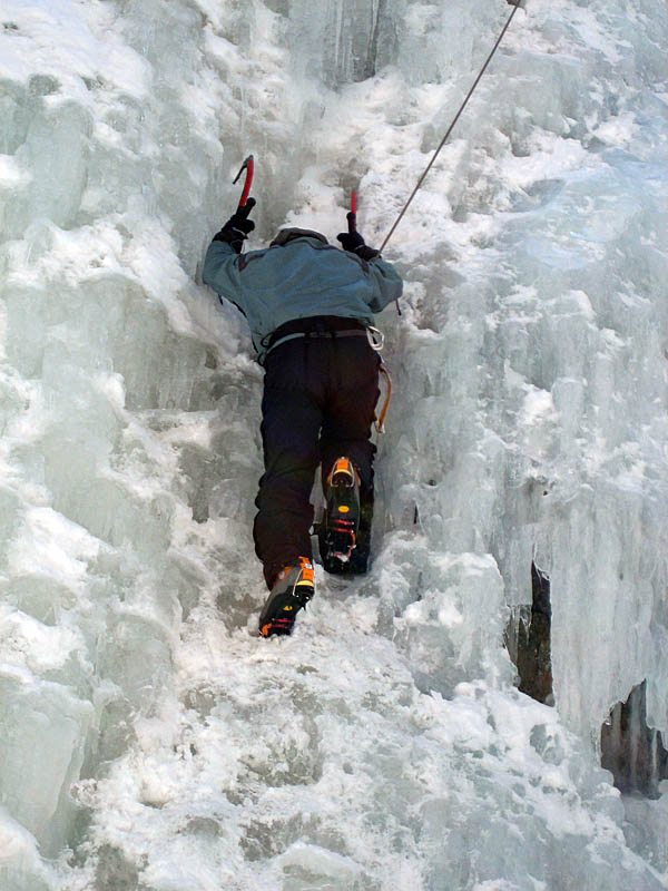 Ouray 2007: Curtis Ice Climbing 3