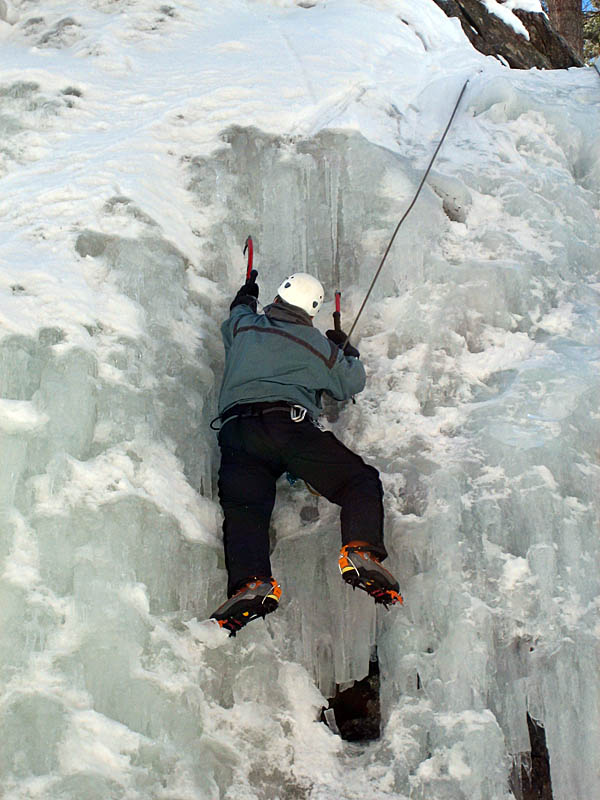 Ouray 2007: Curtis Ice Climbing 4