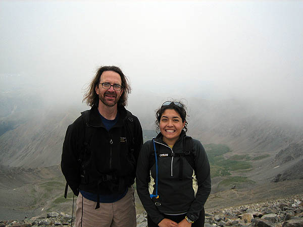 Torreys 2006: Greg and Claudia on Grays