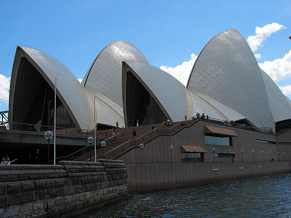 Australia 2004: Sydney Opera House from Jetty