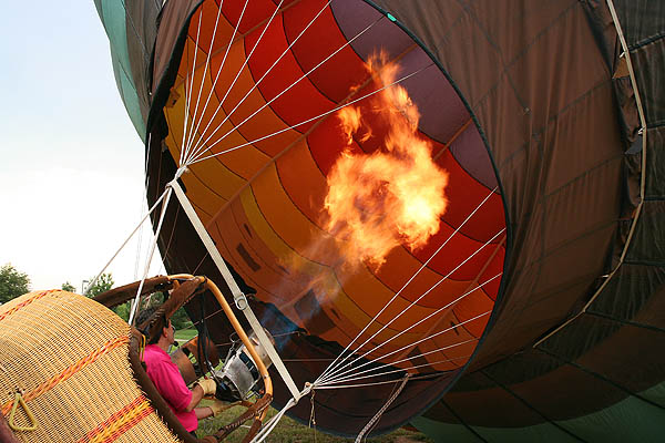 Ballooning 2005: Inflation Burn