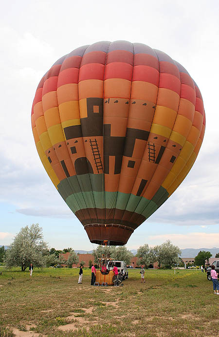 Ballooning 2005: Our Balloon Inflated