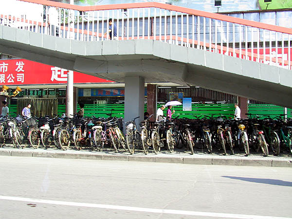Beijing 2001: Bicycle Parking