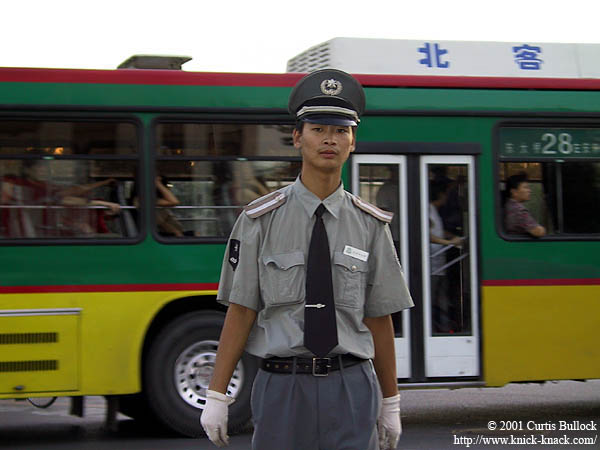 Beijing 2001: Traffic Officer