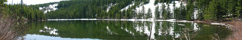 Mt Defiance 2004: Warren Lake Panoramic