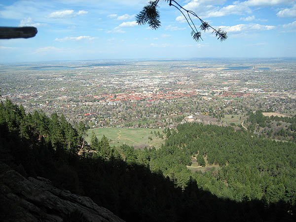 First Flatiron 2007: Boulder Scenery