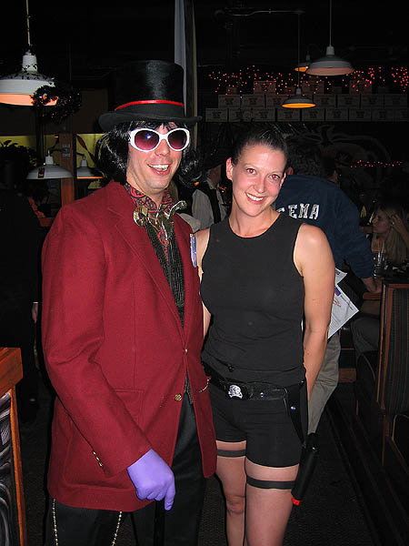 Halloween 2005: Willy Wonka and Lara Croft