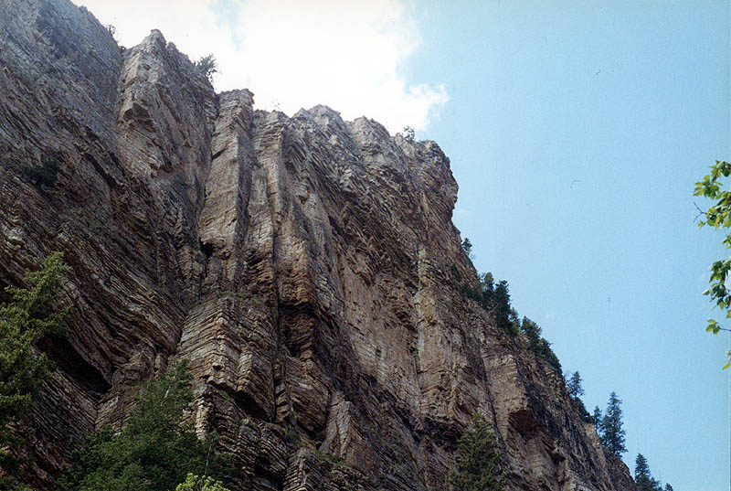 Hanging Lake: Canyon Wall